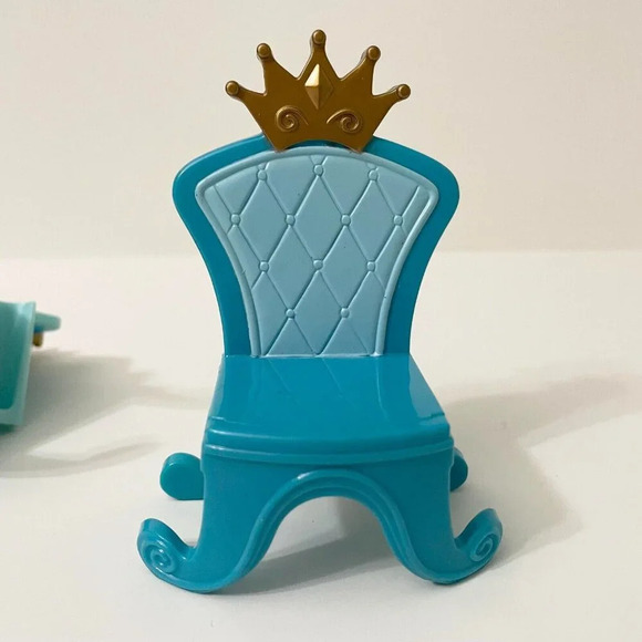 Fisher Price Little People Kingdom Castle Prince Chairs  Royal Throne Lot of 3 - Picture 8 of 11